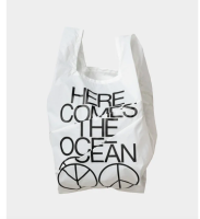 Shopping Bag Ocean L white