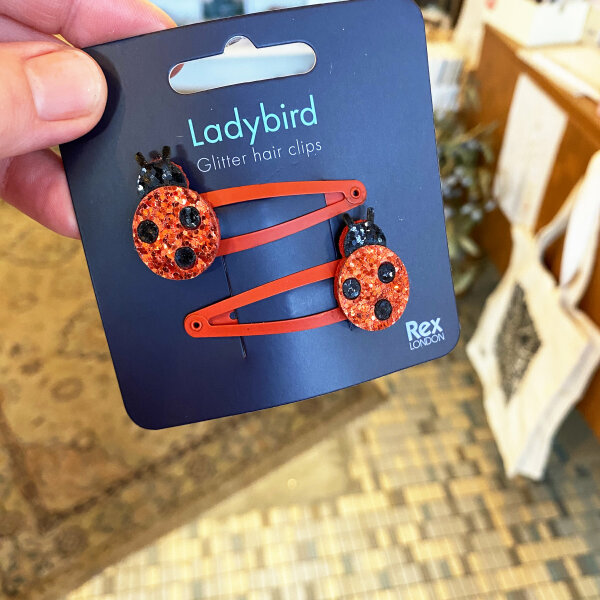 Haarspangen Ladybird