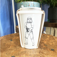 Trinkbecher Stromtrooper WEI&szlig;