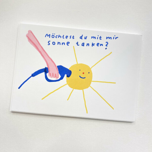 Sonne tanken