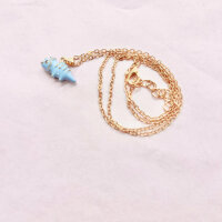 Dino Kette hellblau