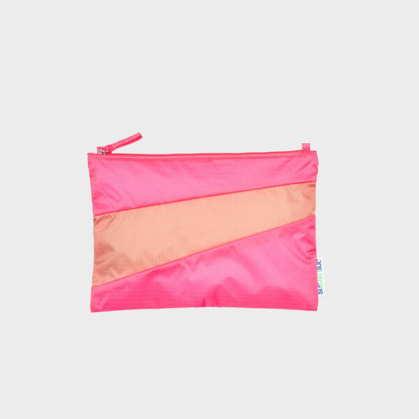 New Pouch M flou pink/try