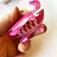 pinker Dino