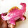 pinker Dino