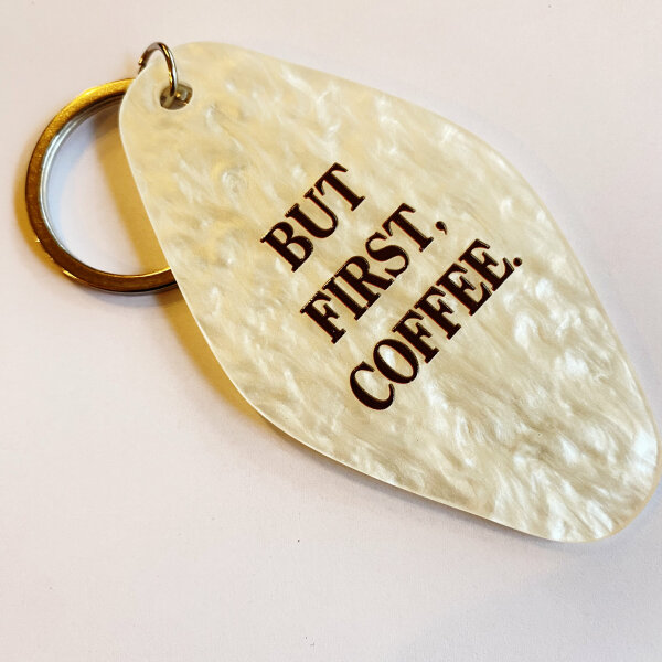 Keyring Firts Coffee