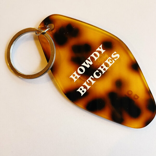 Keyring Howdy Bitches