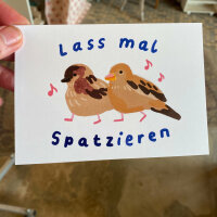 Lass mal Spatzieren