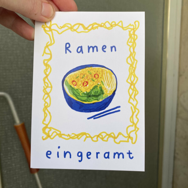 Ramen eingerahmt