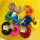 Bunte Acryl Ohrringe