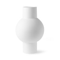 Matt weisse Vase