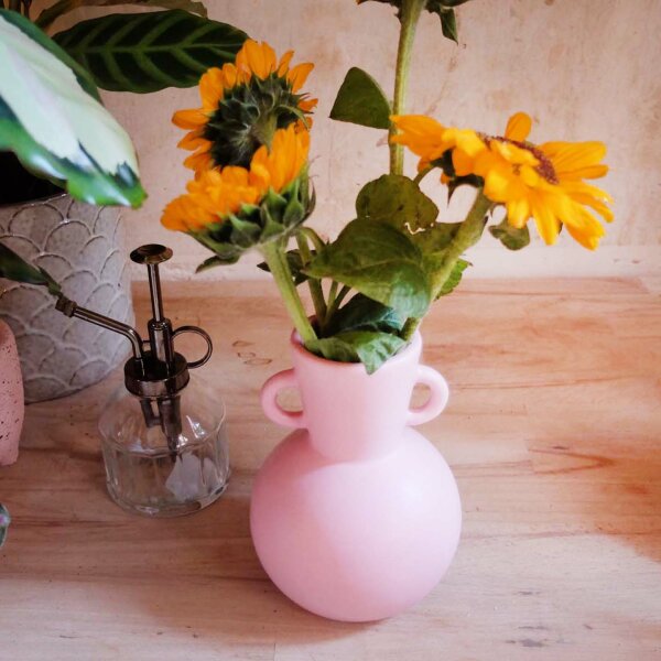 kleine Amorphe Vase pink
