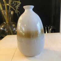 braun/creme Vase