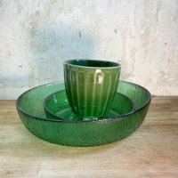 gr&uuml;ner Glassch&uuml;ssel M
