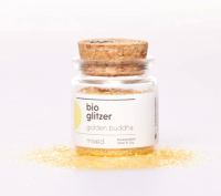 Glitzer Golden Budda