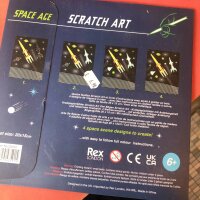 Scratch Art Rakete