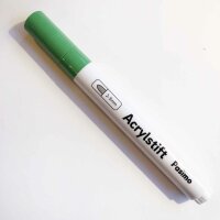 Gr&uuml;n Acrylstift dick