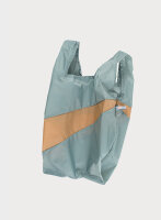 Shopping Bag M grau/beige