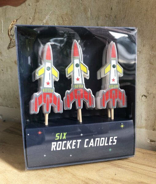 Raketen Kerzen